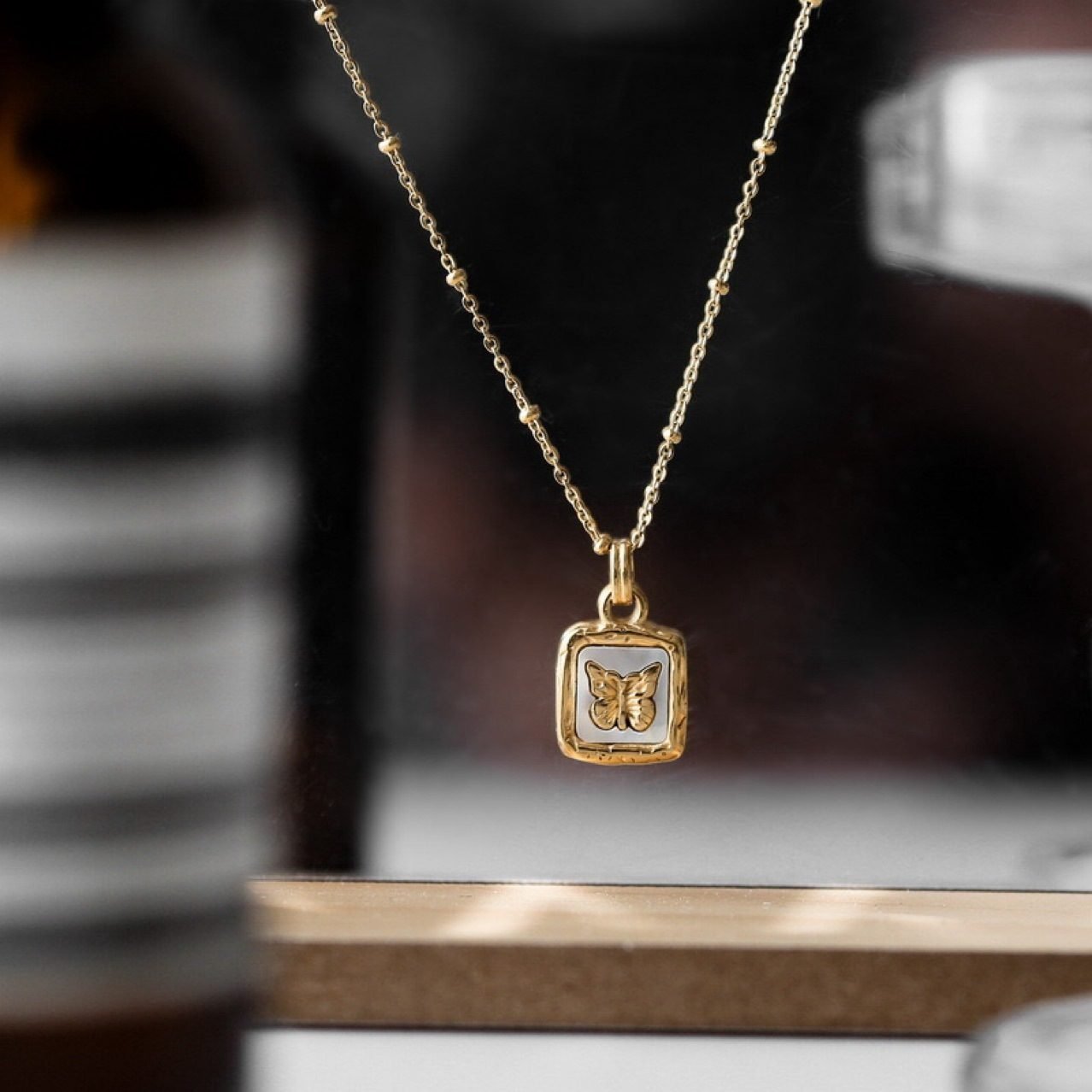Butterfly Necklace - view 3