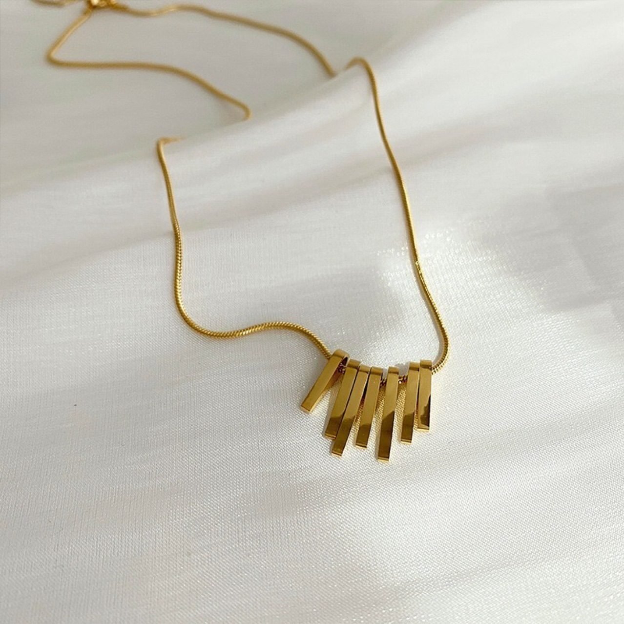 Sculptural Pendant Necklace - view 2