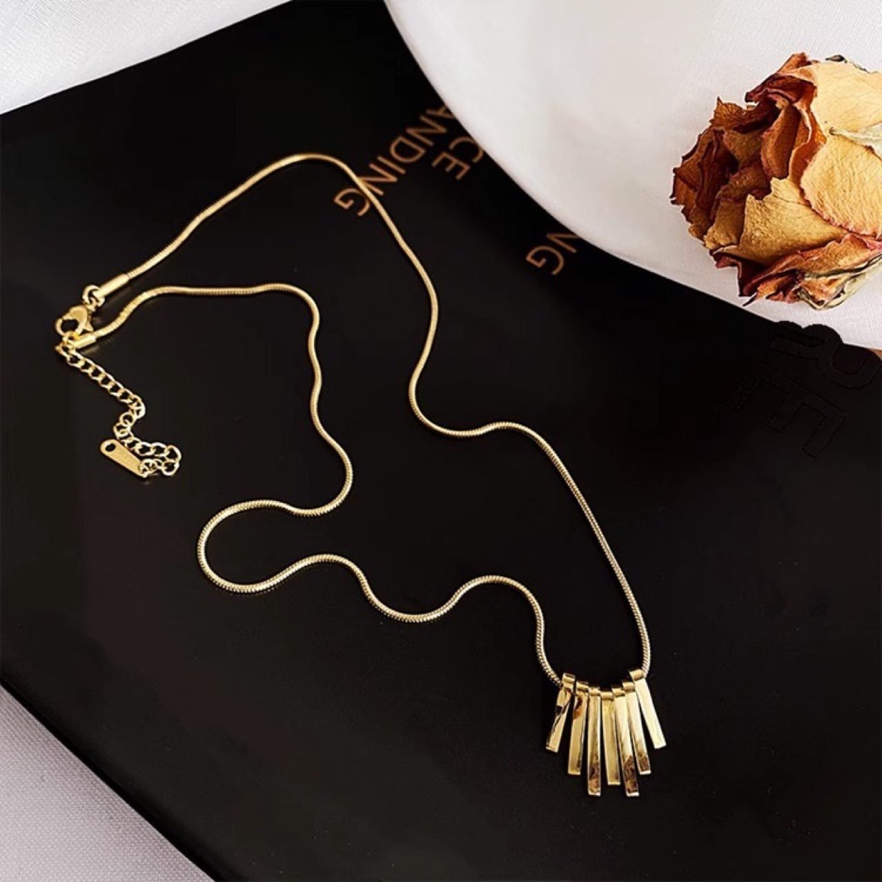 Sculptural Pendant Necklace - view 4
