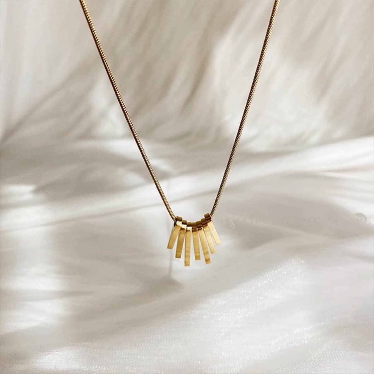 Sculptural Pendant Necklace - view 5