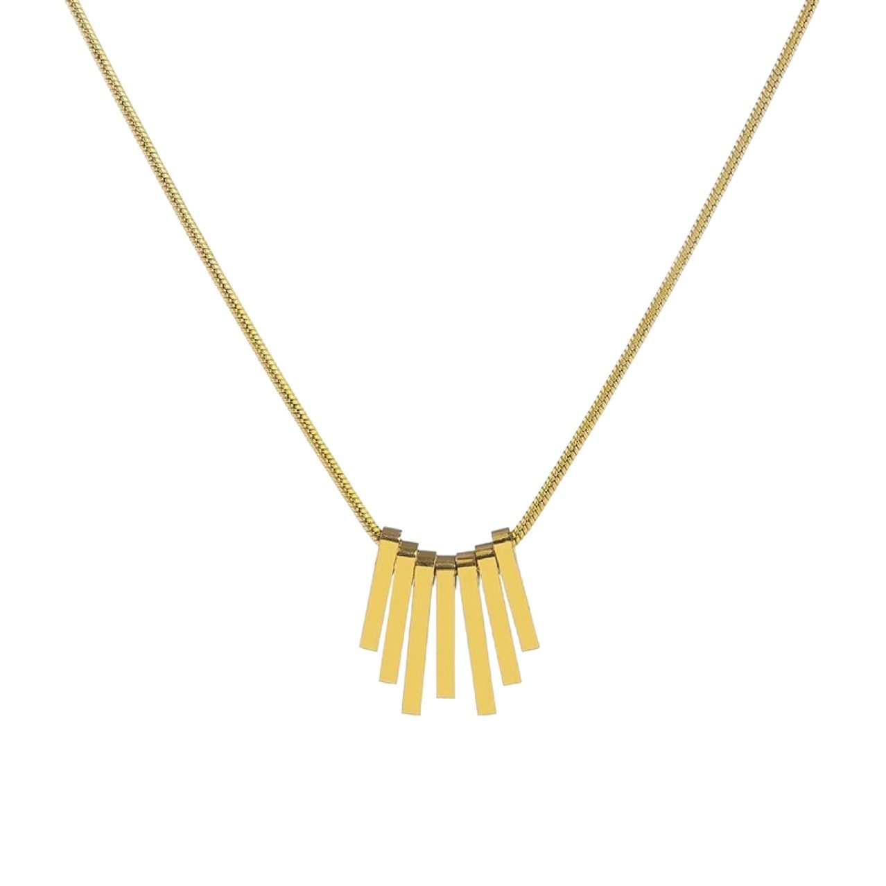 Sculptural Pendant Necklace - view 6