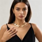 Sculptural Wave Jewelry Set - view 1