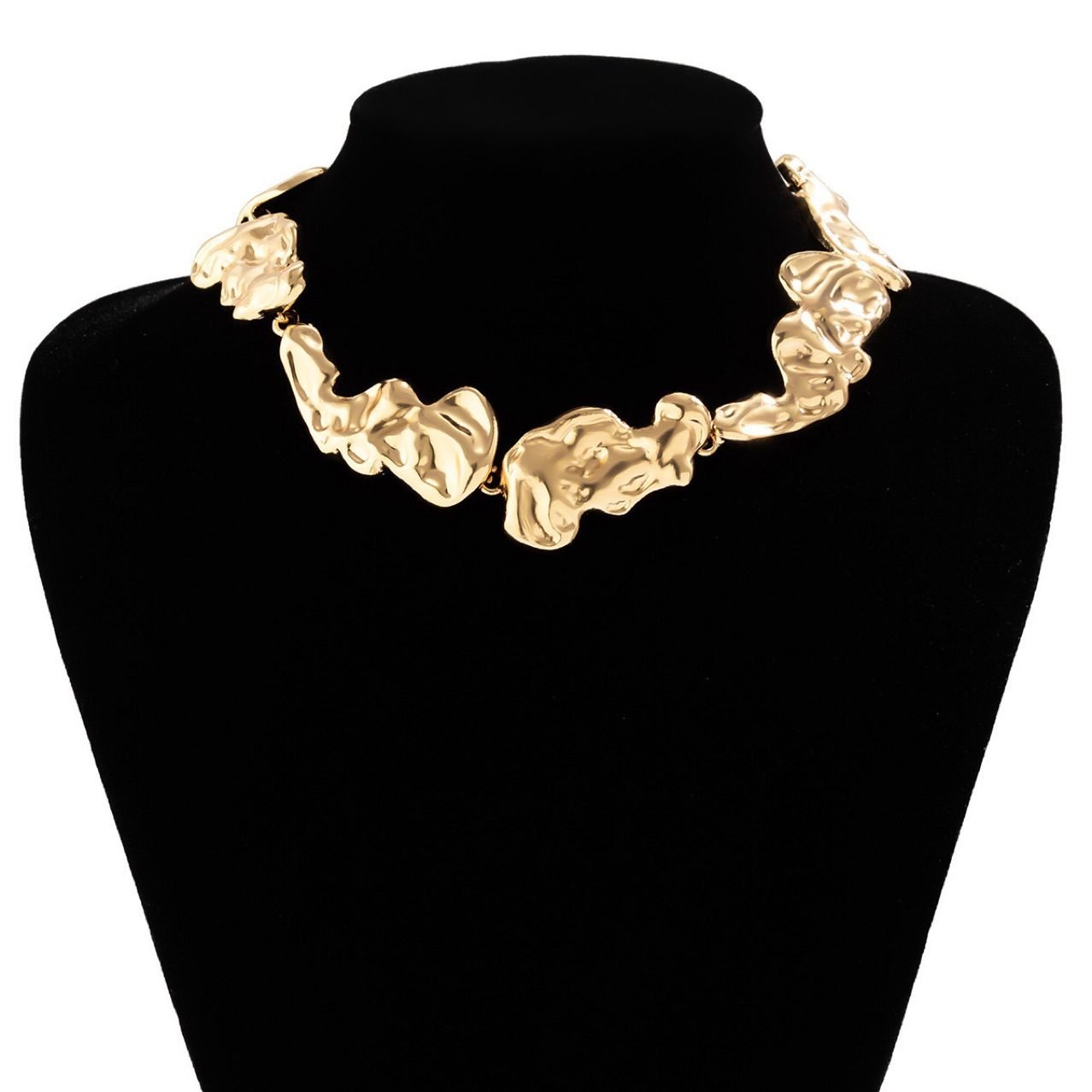 Sculptural Wave Jewelry Set - view 2