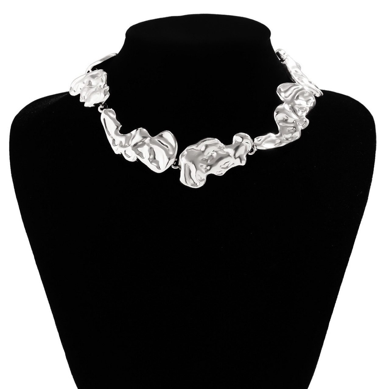 Sculptural Wave Jewelry Set - view 3