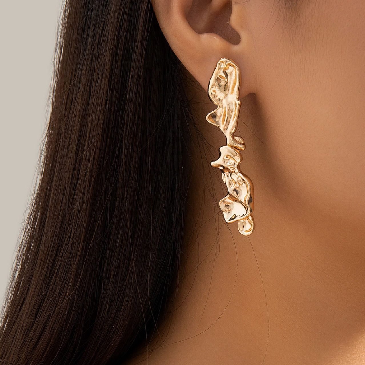 Sculptural Wave Jewelry Set - view 7