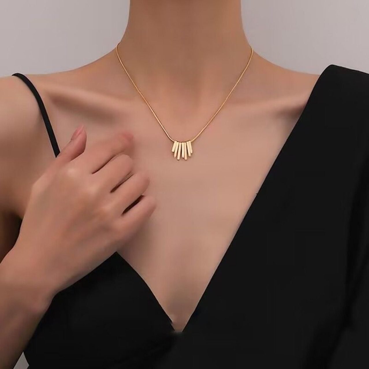 Sculptural Pendant Necklace No. 346 - view 4