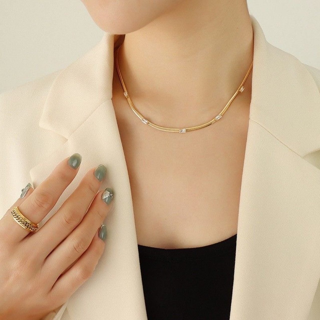 Crystal Necklace - view 3